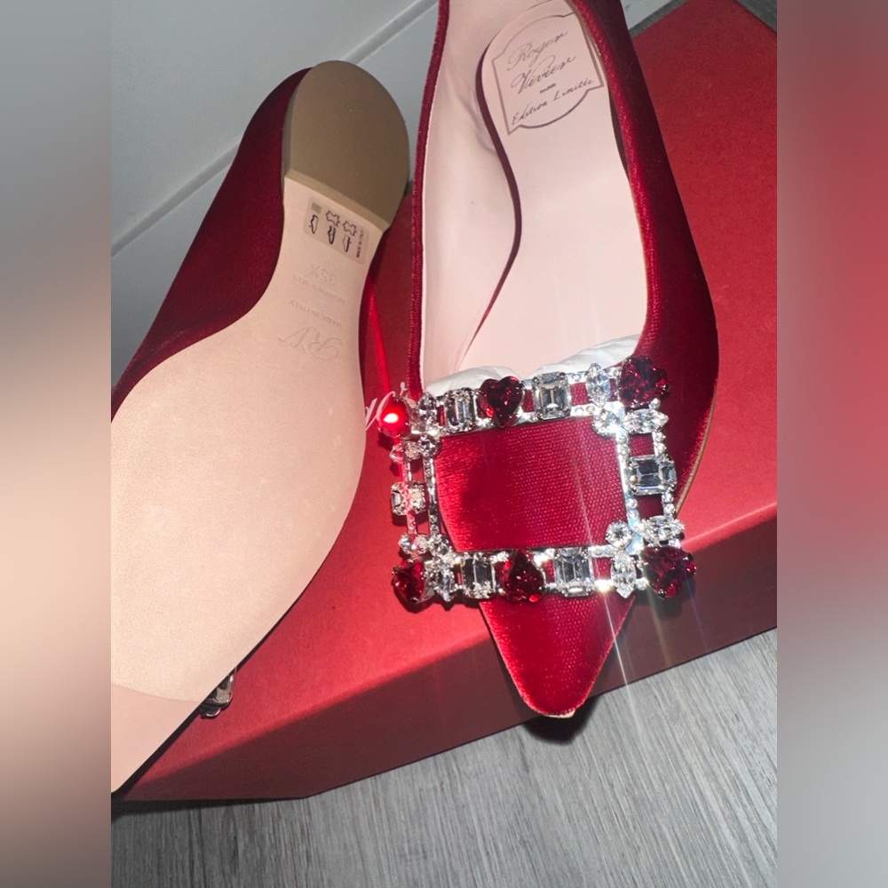 ROGER VIVIER
Brochamour
Embellished Velvet